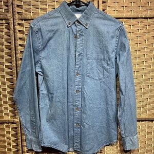 Old Navy Small Denim Button-Down